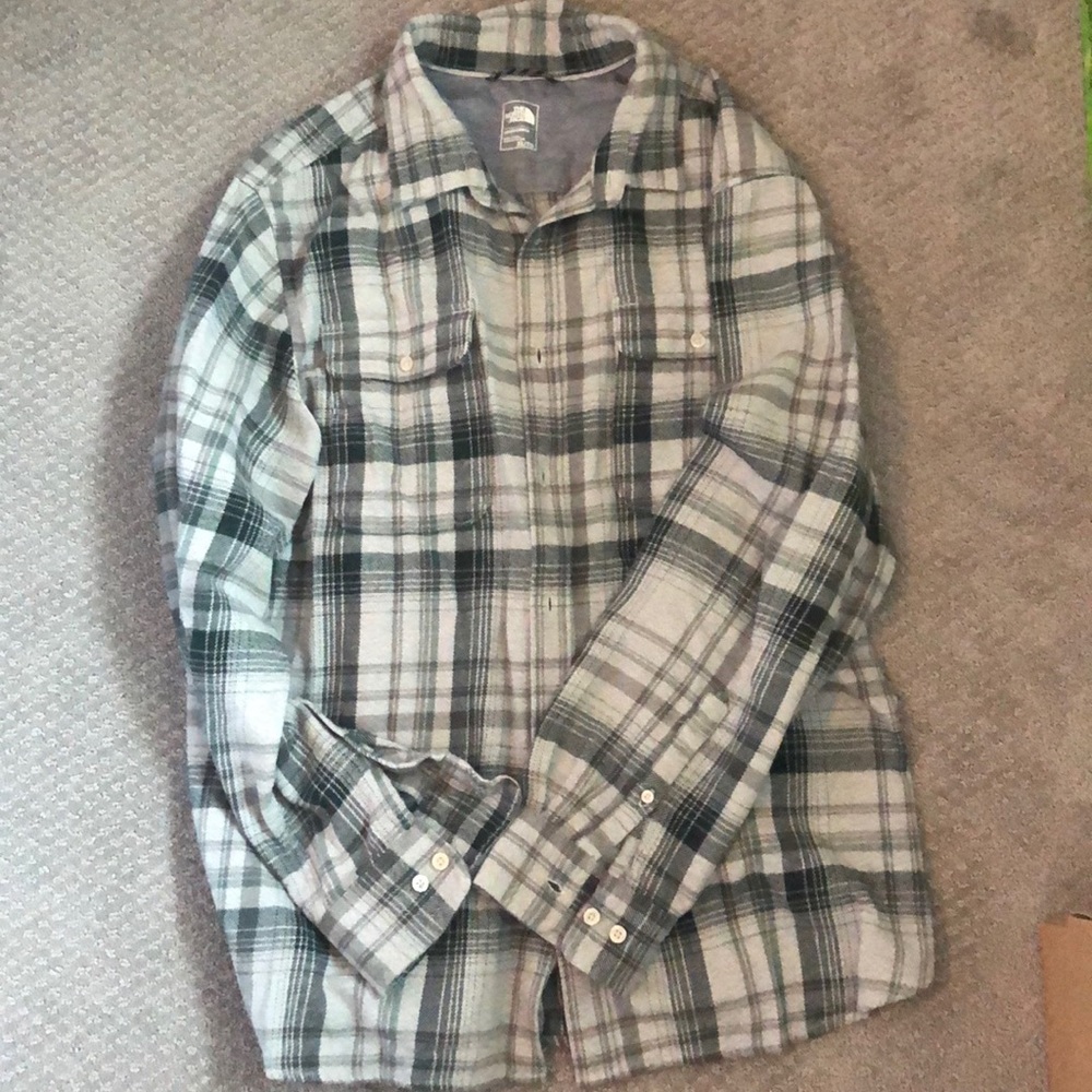 Men’s North Face Flannel